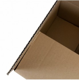 Caisse Carton / Boite En Carton Brun 35x27x25,5cm En Simple Cannelu... 2