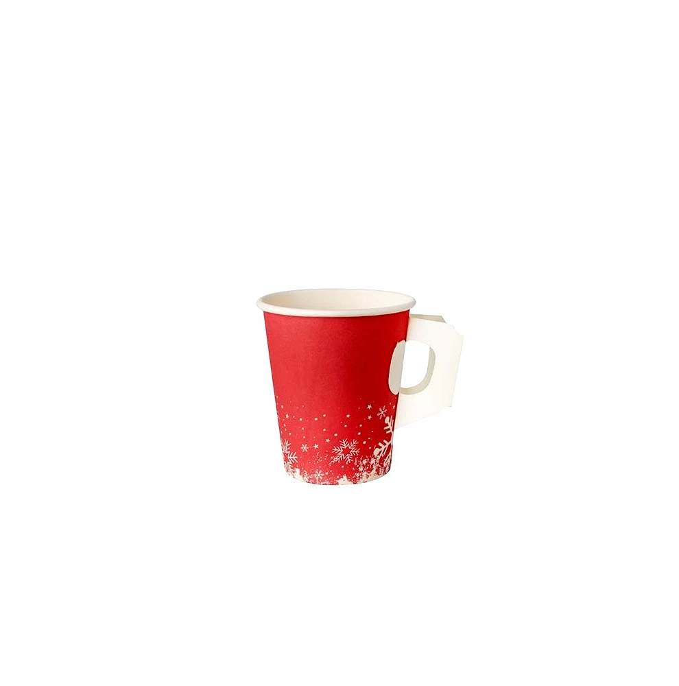 Coffee to go koffiebeker Kerst 80mm 240ml 8oz - 100 stuks  - Home