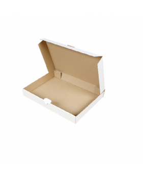 Witte Ecologische Postdozen/ Verzenddozen formaat A4+ 35x25x5cm  - ...