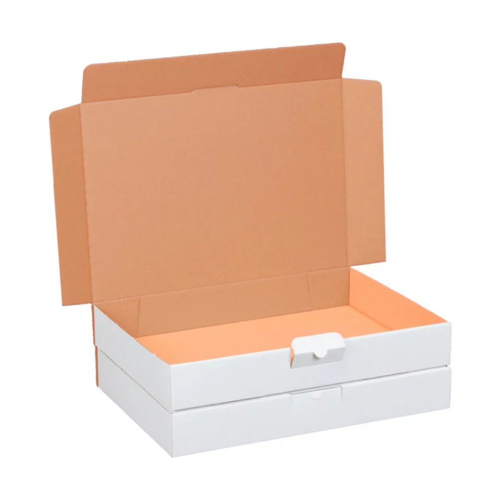 Boites Postales Écologiques blanches format A4+ 35x25x5cm  - Accueil