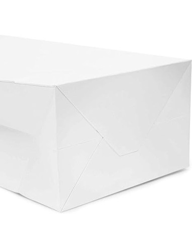 Nature Kraft Wijntas 14+8x39cm voor 1 Fles BruinFlestas papier / Ca...