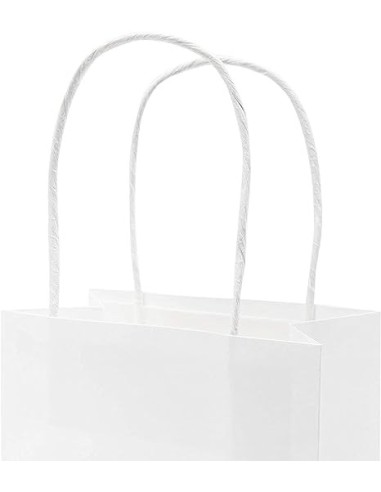 Sacs kraft pour 1 bouteille / vin 14+8x39cm en papier kraft brun  -...