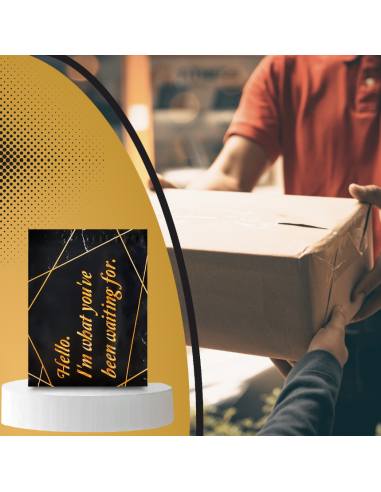 Enveloppes d'expédition avec poignée noires " For you" format B4 – 25,5 x 37 + 7cm  - Pochettes d'envoi postal en plastique