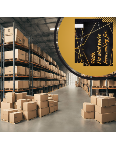 Enveloppes d'expédition avec poignée noires " For you" format B4 – 25,5 x 37 + 7cm  - Pochettes d'envoi postal en plastique