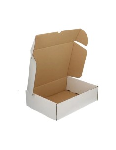 Boites postales blanches 21,5 x 15,5 x 6cm format A5  - Accueil