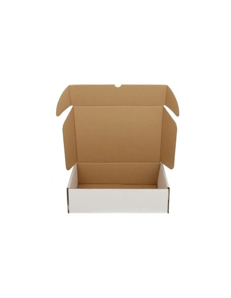 Witte postdozen/ verzenddozen 21,5 x 15,5 x 6cm formaAt A5  - Home