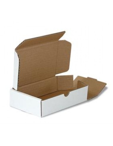 Boites postales blanches 21,5 x 15,5 x 6cm format A5  - Accueil