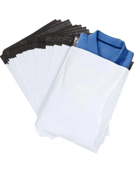 50 x Ondoorzichtige plastic envelop / Webshopzakken / Verzendzakken...