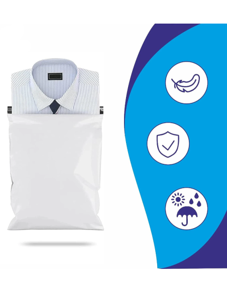 50 x Ondoorzichtige plastic envelop / Webshopzakken / Verzendzakken...