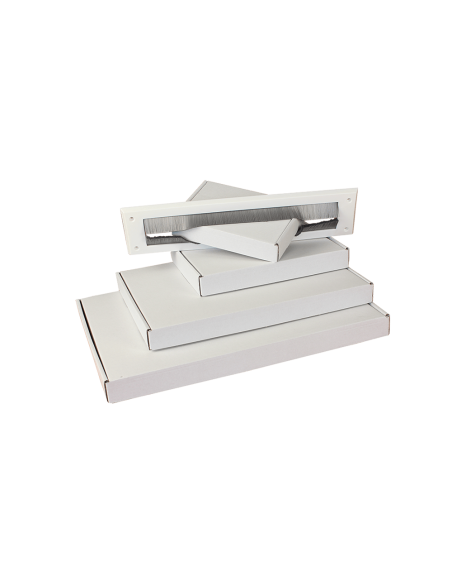 Witte standaard brievenbusdoos formaat A5 - 22 x 15.5 x 3 cm  - Home