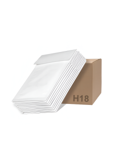 Witte luchtkussenenveloppen formaat H 27 x 36 cm  - Home