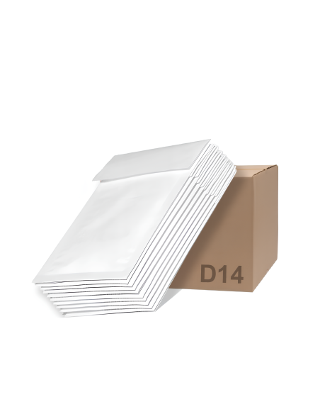 Witte luchtkussenenveloppen formaat D/ A5 18 x 26.5 cm  - Home Witte luchtkussenenveloppen formaat D/ A5 18 x 26.5 cm  - Home