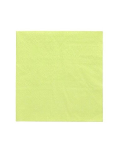 100 Serviettes en papier BIO 33cm Naturel 2 couches 100% recyclées ...