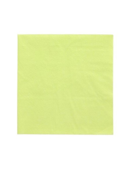 100 x 100% Gerecyclede BIO Tissue servet 33cm 2 laags Natuur  - Home