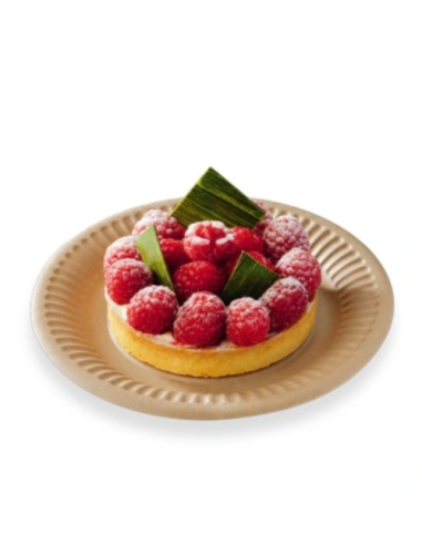 50 Kartonnen borden Nature Kraft karton 23cm  - Home