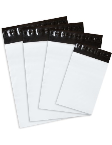 100 x Ondoorzichtige plastic envelop / Webshopzakken / Verzendzakken 4 formaten C5, A4, A3,B3