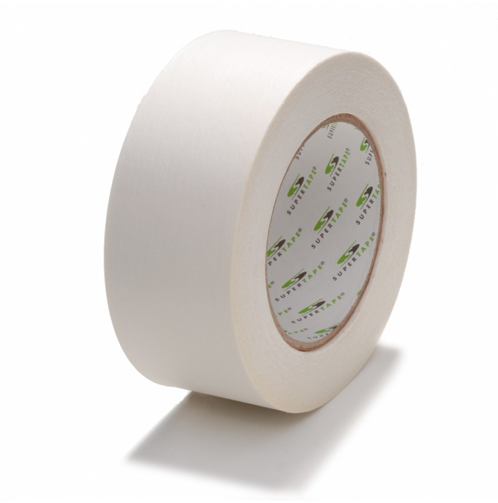 Witte Papieren Plakband 50 mm x 50 m – Paper Tape