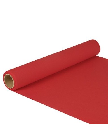 Nappe en Papier "ROYAL Collection" 5 m x 40 cm Rouge (1 Rouleau)