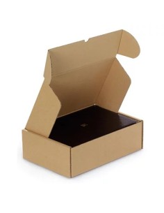 Versterkte bruine postdoos, 8 cm hoog | Packadi 2