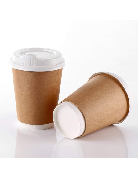 Coffee to go koffiebeker Nature Kraft 80mm 240ml 8oz bruin- 100 stu... Coffee to go koffiebeker Nature Kraft 80mm 240ml 8oz bruin- 100 stu...