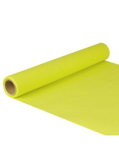 Tafelloper "ROYAL Collection" 5 m x 40 cm limoengroen (1 rol)