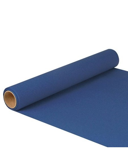 Tafelloper "ROYAL Collection" 5 m x 40 cm donkerblauw (1 rol) Tafelloper "ROYAL Collection" 5 m x 40 cm donkerblauw (1 rol)