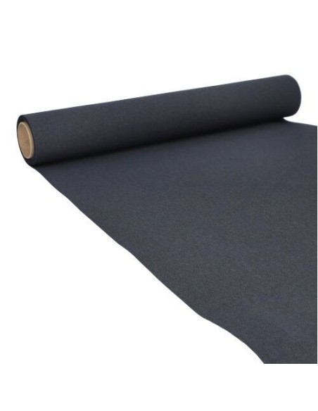 Tafelloper "ROYAL Collection" 5 m x 40 cm zwaart (1 rol)
