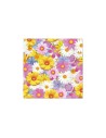 20 serviettes en papier 33x33cm 3 couches "Marguerites " printemps été fleurs