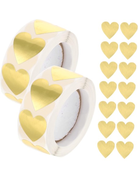 120 bruine stickers op rol " Thank you" 7,5 x 2,5cm  - Home