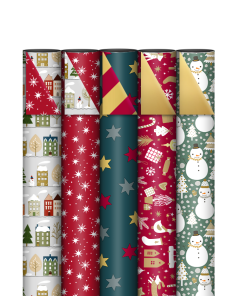 Papier d'emballage / Papier cadeau Noel 70cmx3m  - Accueil 2