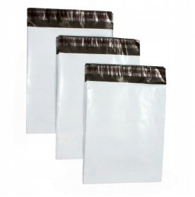 Jeco - De 15 à 1000 Pochettes plastique d'expédition opaques 170x230 mm,  enveloppes plastifiées d'expédition VAD 17x23 cm 50 microns. Légère,  solide