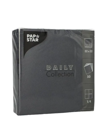 Lot de 50 serviettes double épaisseur 32x32cm