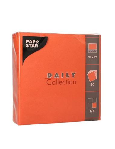 Lot de 50 serviettes double épaisseur 32x32cm