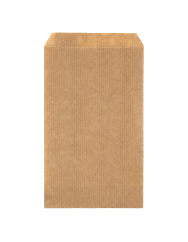 50  sachets fond bloc en papier kraft pour cadeaux ou nourriture