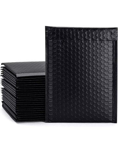 20 Luchtkussen enveloppen 20x 25 Cm zwart / Bubbeltjes envelop / beschermende enveloppen met luchtkussenfolie