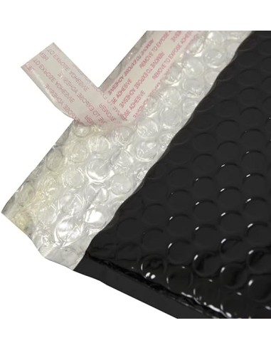 20 enveloppes à bulles noires 20cm x 25cm + 4cm