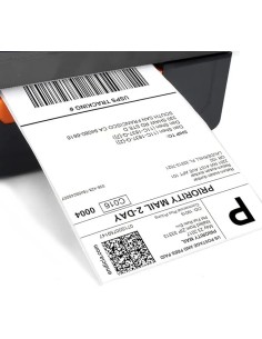 500 verzendetiketten 10 x 15 cm voor thermische printer, waterdichte zelfklevende etiketten