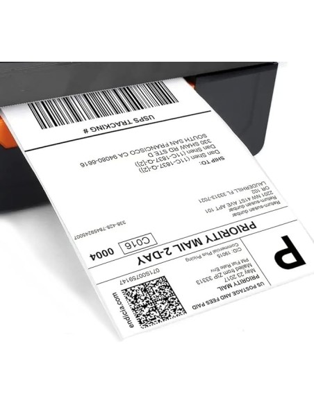 500 verzendetiketten 10 x 15 cm voor thermische printer, waterdichte zelfklevende etiketten