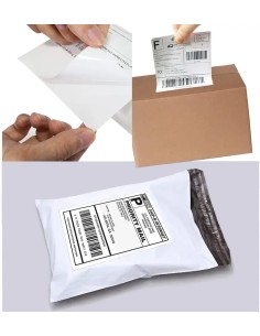 500 Étiquettes d'expédition 10 x 15 cm pour imprimante thermique, Etiquettes autocollantes imperméables 2