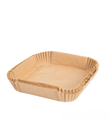 Papier sulfurisé airfryer carré XL & XXL – 50 pcs 200x45 mm