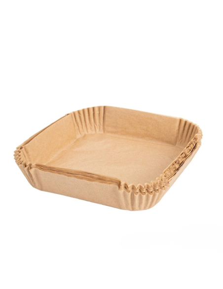 Airfryer bakpapier vierkant XL & XXL – 50 stuks 200x45 mm