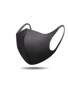 Masque En Tissu unisexe- Noir 1 Pièce  - Accueil