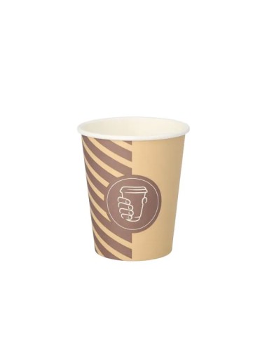 Gobelets carton kraft 20 cl – Coffee Line – FSC – 100 pièces