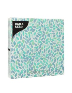 Serviettes 3 plis 1/4 33×33 cm « Camaieu » – Paquet de 20 2