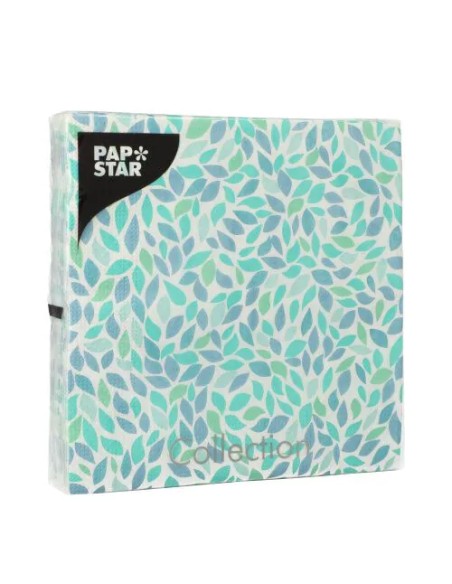 Servetten 3-laags 1/4 vouw 33×33 cm « Camaieu » – Pak van 20