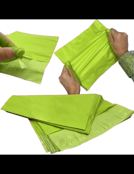 50 opaque Coex verzendzakken 320x450 mm met retourstrip