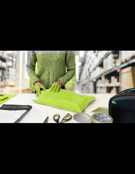 50 opaque Coex verzendzakken 320x450 mm met retourstrip