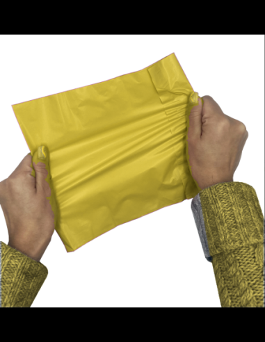 50 opaque Coex verzendzakken 320x450 mm met retourstrip