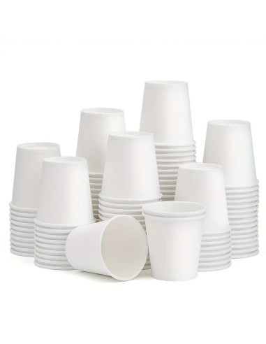 Gobelet à café à emporter Kraft 80mm 240ml marron - 100 pièces