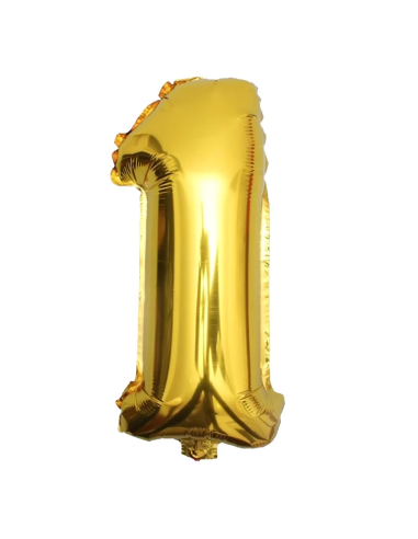 Kit ballons anniversaire 18 ans noir et or – décoration fête
